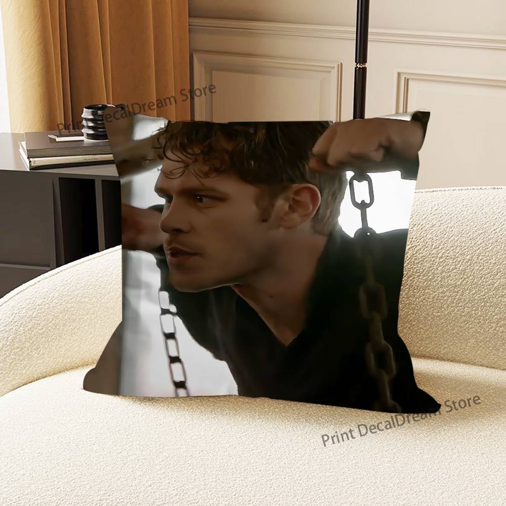 K-Klaus Mikaelson Cushion For Bedroom Car Coffee Shop Room and Living Room Sofa Decorative Pillow Cover Case