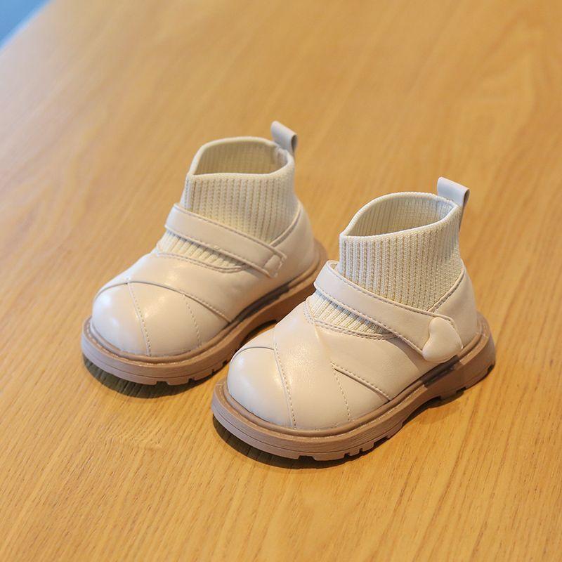 Trendy Girl Boots Fashion Versatile Kids Shoes Princess Sweet Simple Soft Soled Ankle Boot Classic Fashion Comfort Winter Boots