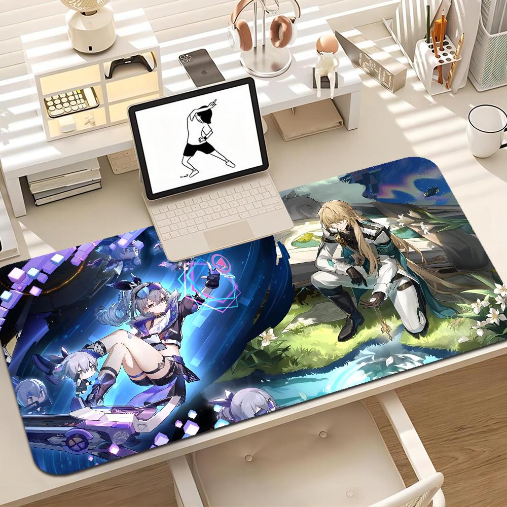 Honkai Star Rail Mousepad Boy Pad Natural Rubber Gaming Mousepad Desk Mat Size For Gameing World Of Tanks CS GO Zelda