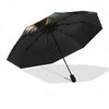 1pc Deer Forest Auto Folding Umbrella, Sturdy And Durable Automatic Folding Umbrella with 8 Ribs, Convenient for Outdoor Use129