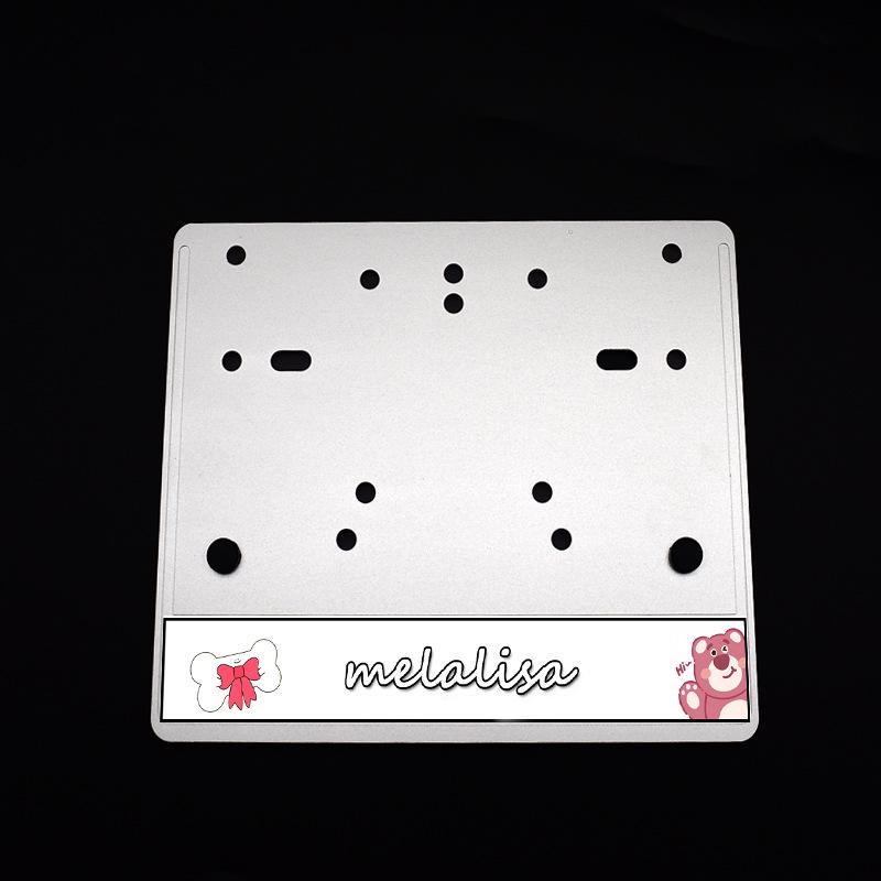 Southern Mona Lisa License Plate Holder - Melalisa150 Aluminum Alloy Frame