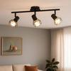 NETTLIFE Modern Ceiling Light for Living Room — with 3 E14 Sockets, 25 W MAX, Adjustable, Suitable for Kitchen, Hallway, and Bedroom