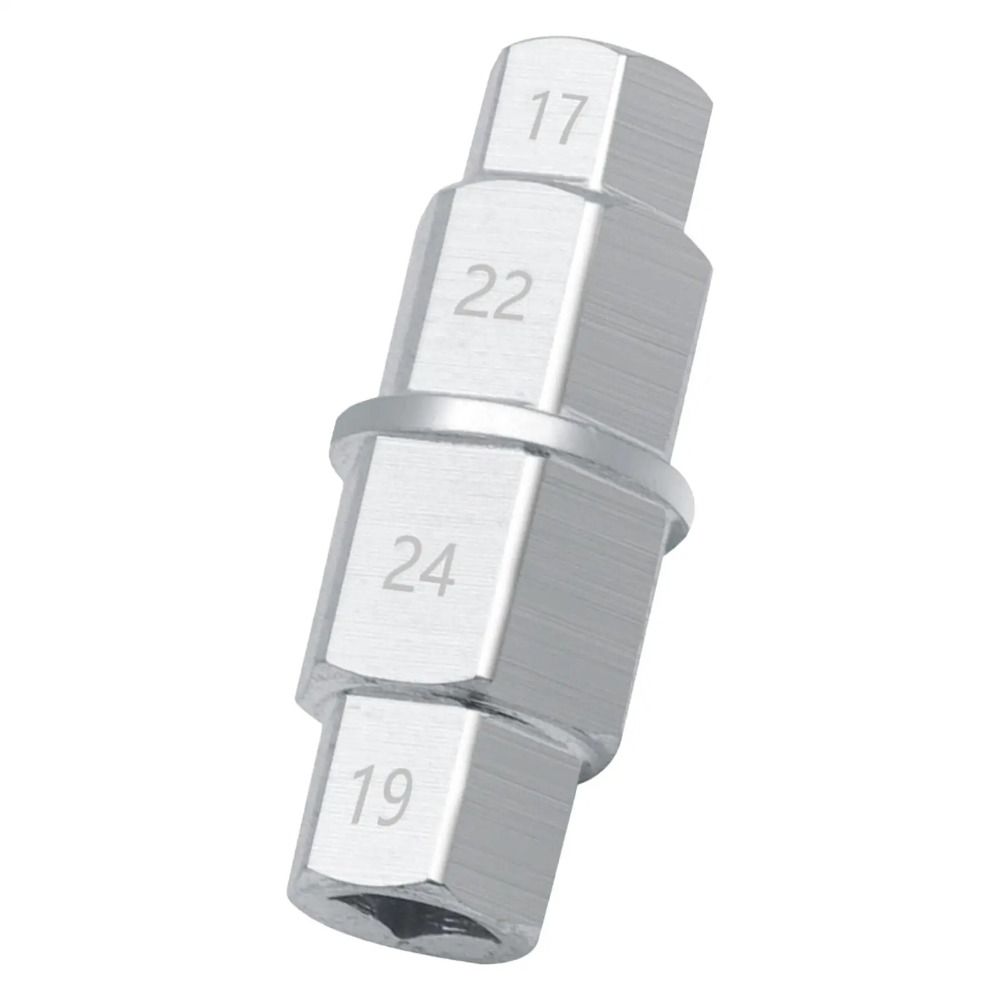 17/19/22/24mm Sockets Wheel Removal Tool Heavy-Duty Front Axle Hex Wrench  Repair Tool