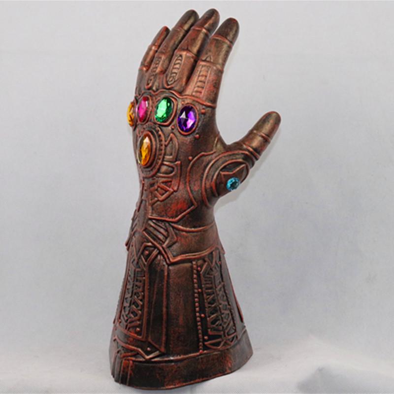 Marvel Avengers 4 Infinity Gauntlet: Premium Glowing Latex Thanos Gauntlet