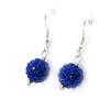 Les Trésors De Lily [K3238] - Sapphire Blue 'Sissi' Designer Earrings