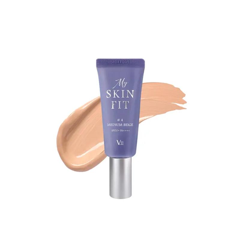 

VILLAGE 11 FACTORY MY SKIN FIT BB CREAM #4 MEDIUM BEIGE Солнцезащитный BB крем 20мл