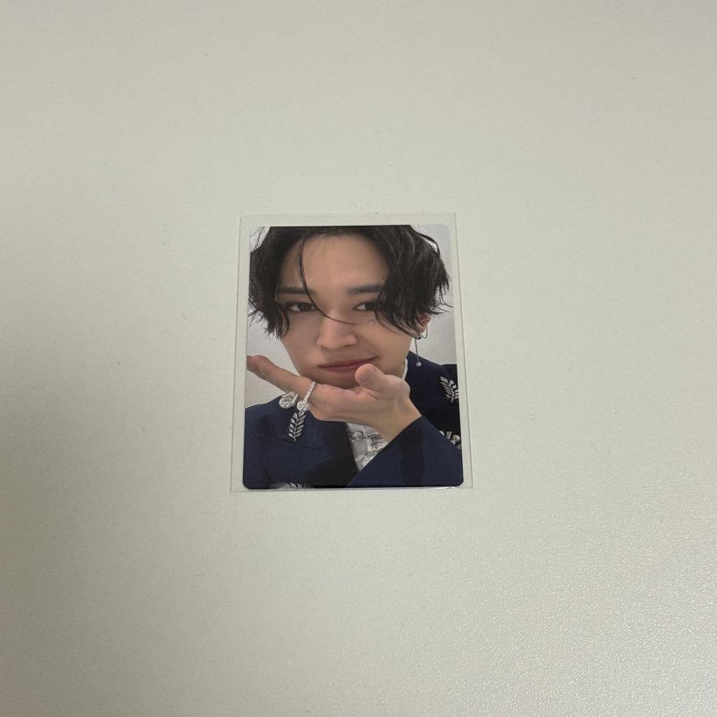 [USED] JO1 Shiraiwa Ruki KCON MD 6000 yen purchase bonus trading card
