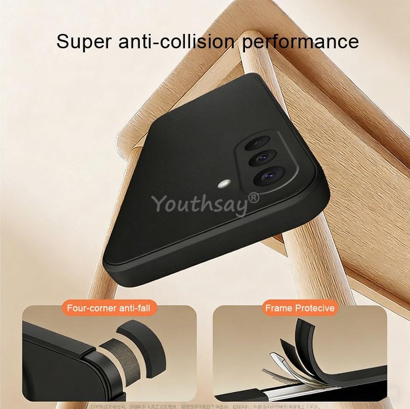 For Samsung Galaxy A27 Case Liquid Silicone Plain Samsung A27 Cover TPU Anti-drop Phone Protector Case Galaxy A27 Cover