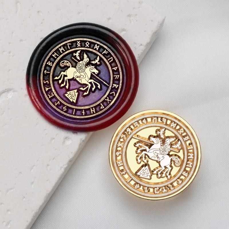 10Pcs Embossed Seal Stamp Head Scrapbooking Stamp Head for Appreciation Card Invitations Envelope Embellishment