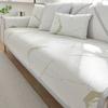 Summer Nonslip Sofa Cushion Full Cover Ice Silk Cooler Nonslip Cushion Backrest Cooler Cushion Summer Cool Pad Cover Cloth Towel