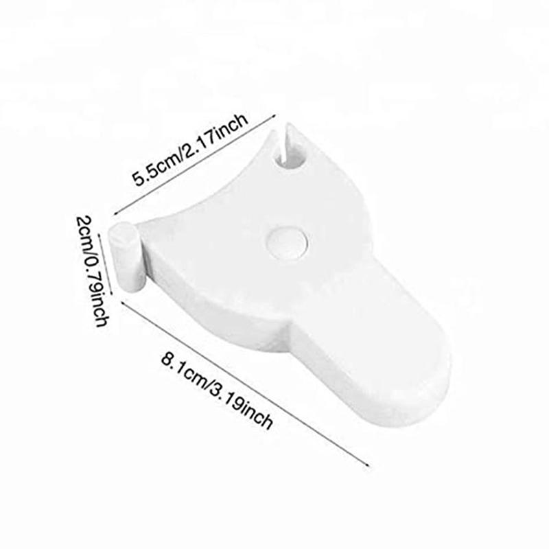 Automatic Telescopic Tape Measure 150Cm/60 Inch Self Retracting Triple Ruler