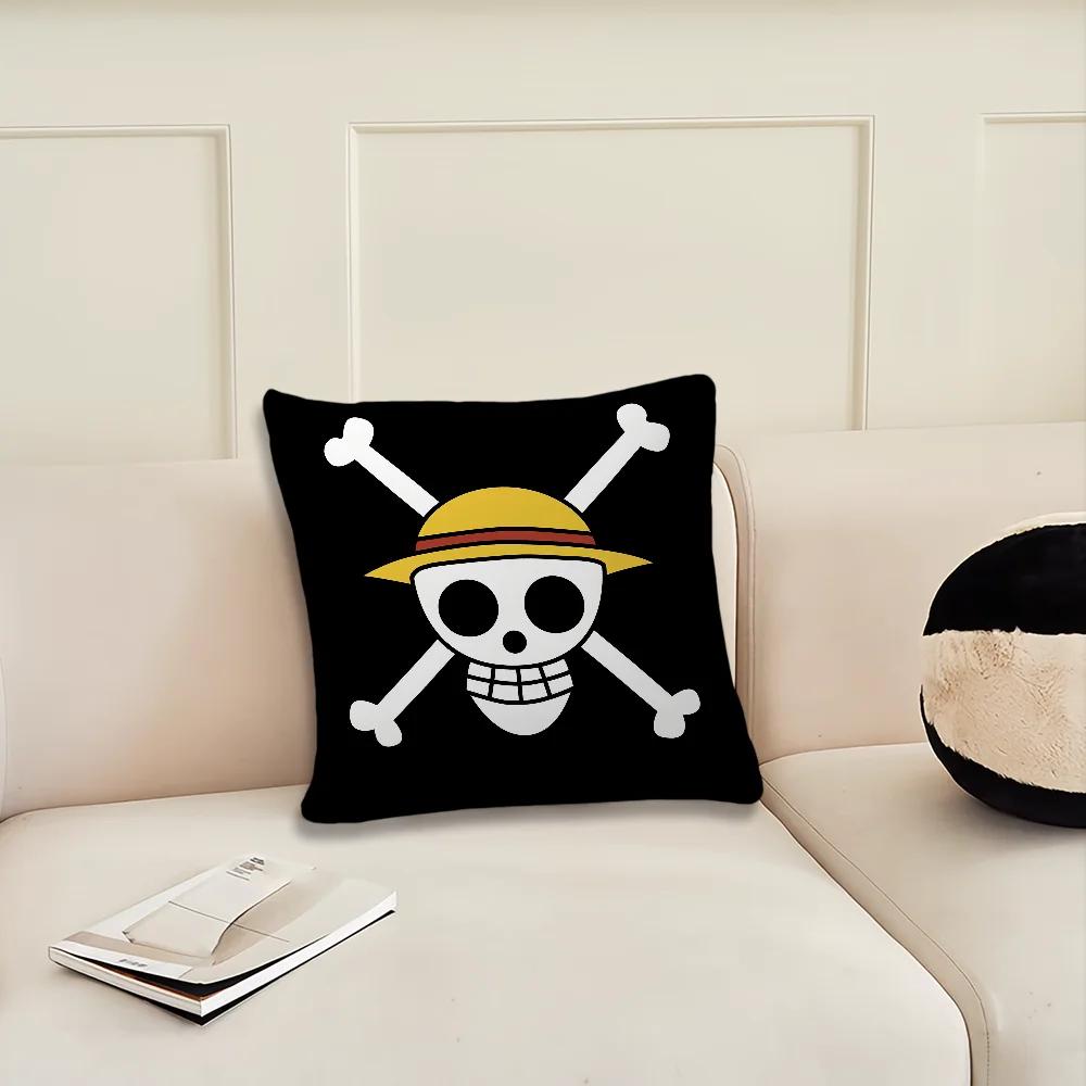 Cartoon Throw Pillow Covers Living Room Decoration Printed Sofa Cushion Cover Polyester Soft Pillowcase