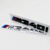 VYOJ1 Car 3D ABS Trunk Letters Logo Badge Emblem Decal Sticker For BMW M140 M145 M235 M240 M340 M530 M550 M760LI M135 E39 E60 E61 F48