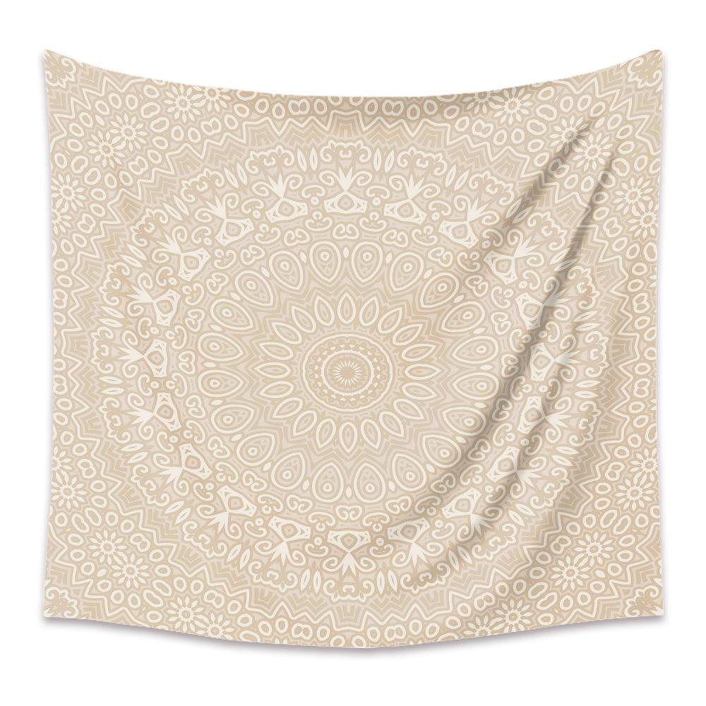 Bohemian Mandala Tapestry Home Living Room Decoration Wall Hanging Tapestry Hippie Flowers Bedroom Dorm Decor Tapestries