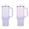 40OZ Tumbler Silicone Boot Anti-slip Noise Reducing Scratch Resistant Travel Water Bottle Cup Bottom Holder Protector Cover Tumbler Accessories