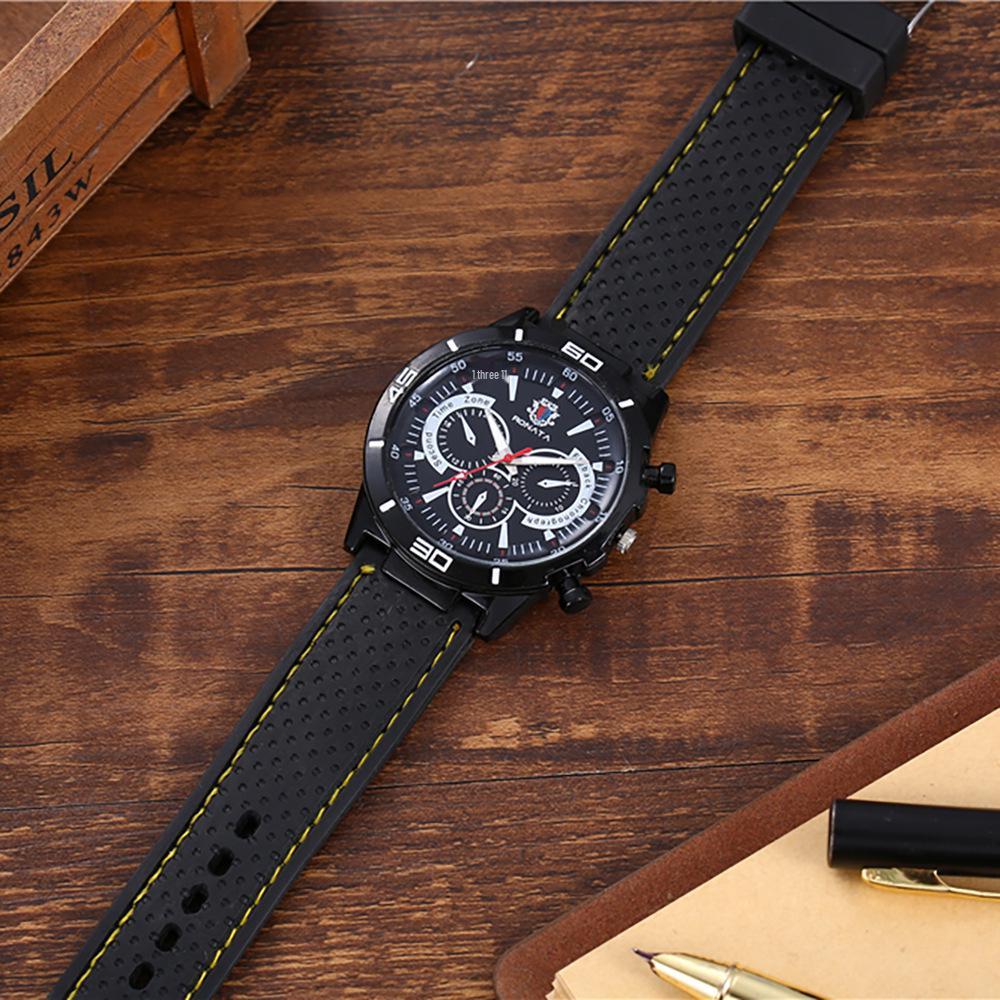 Richard Royal Oak Men's Quartz Watch with Silicone Strap - Casual Fashion