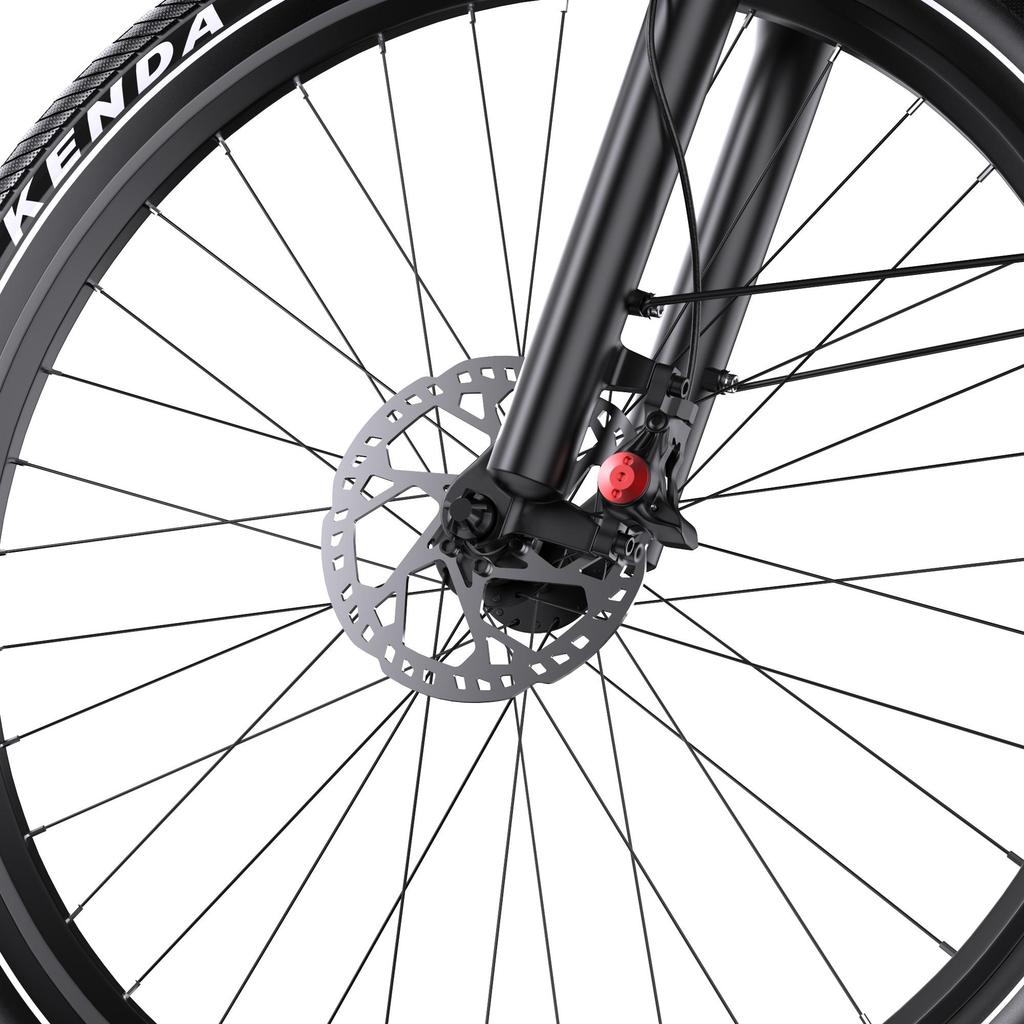 ONESPORT OT05 City Electric Bike 250W Motor 36V 18.2Ah Battery 27.5 Inch Tire - Grey