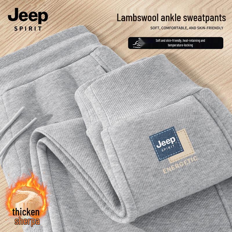 

Мужские флисовые спортивные штаны с манжетами JEEP SPIRIT 3XL