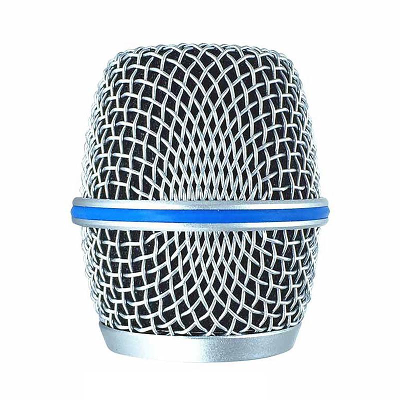 Replacement Metal Microphone Grille Replacing Professional Party Mic Head Part Accessories For Shure Beta58A Wireless Microphone