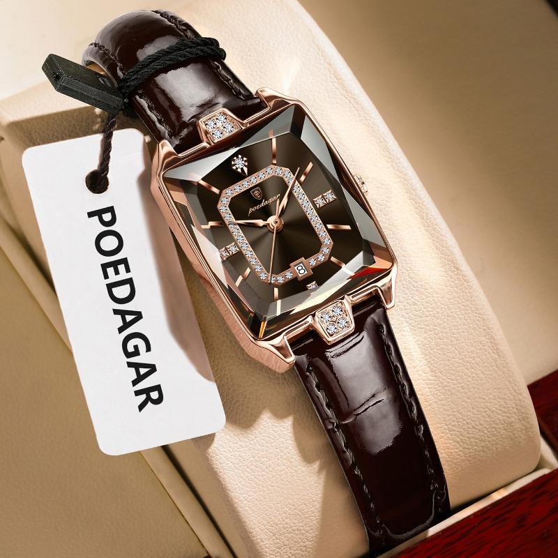 

New Top Brand Small Square Women s Watch Small Fragrant Style Relaxation Women s Quartz Casual Watch