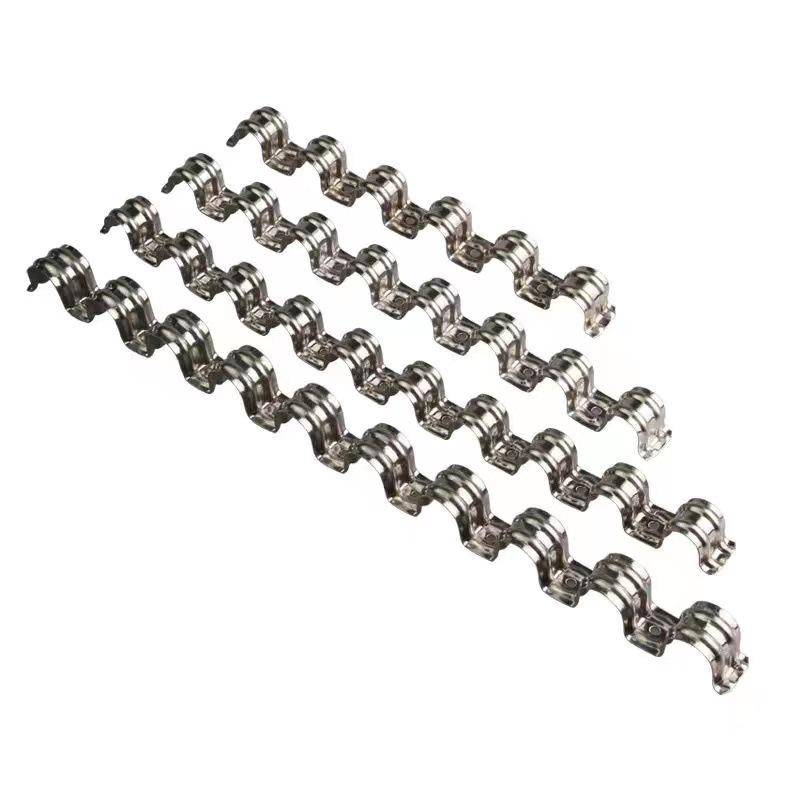 Single-Sided U-Shaped P-Shaped Stainless Steel Pipe Clamp for 16-20 Iron Conduit