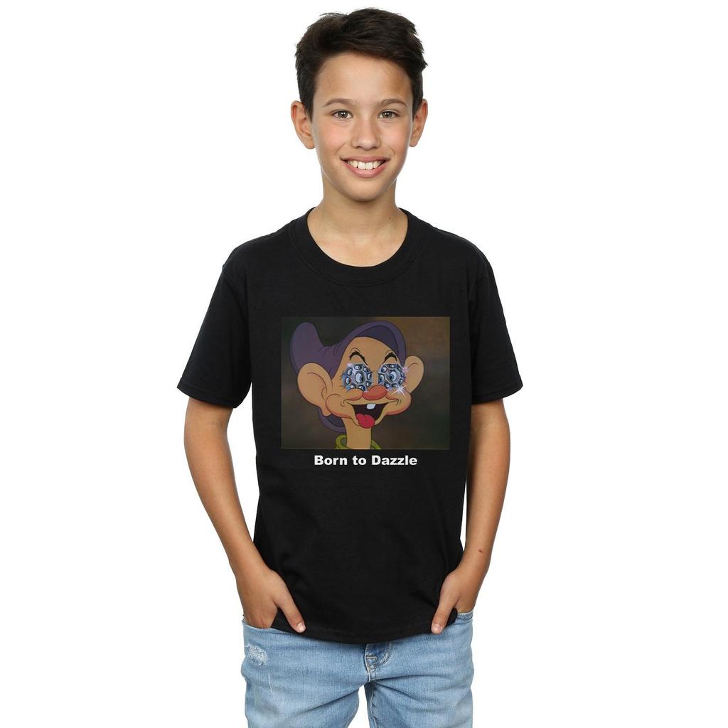 Disney Boys Dopey Born To Dazzle T-Shirt
