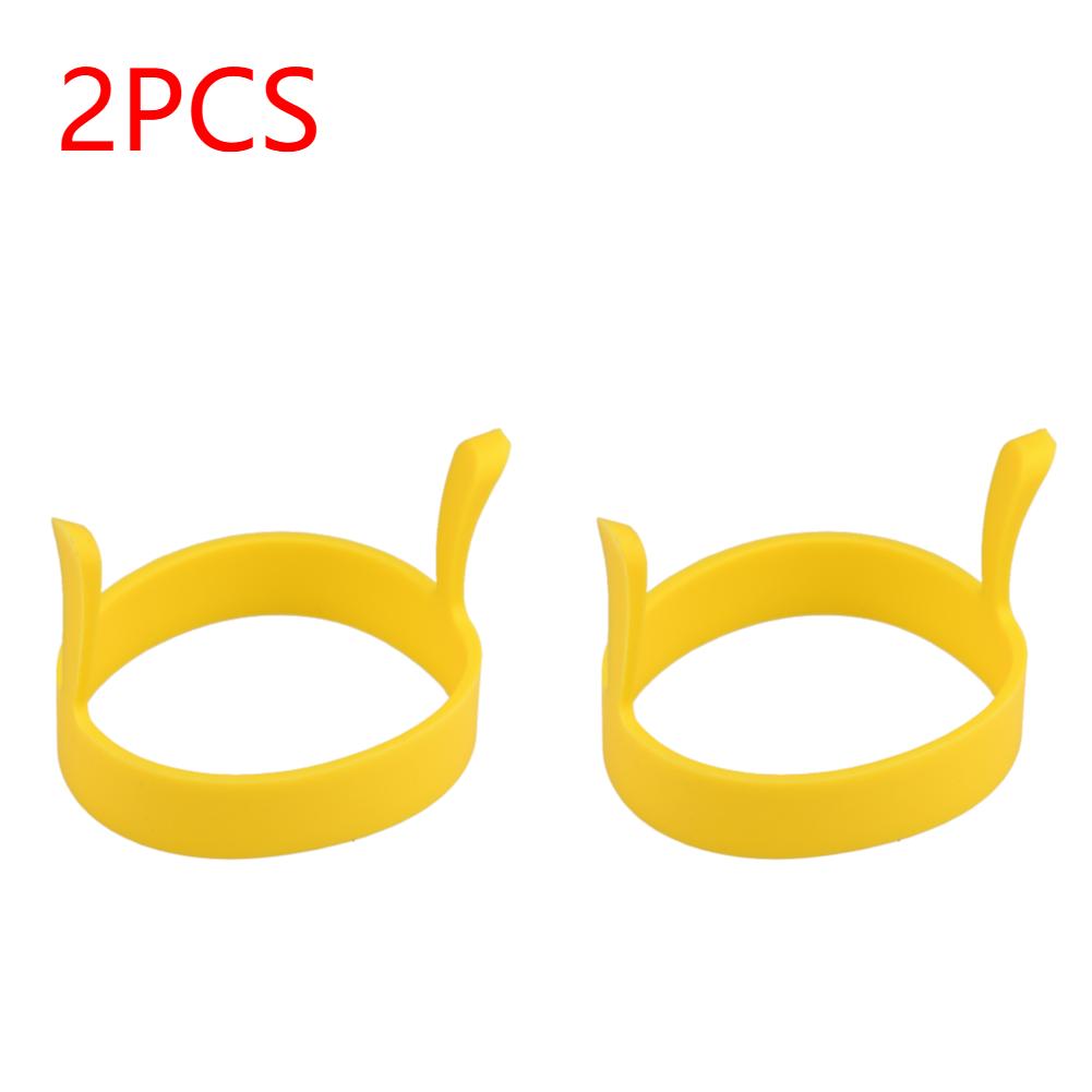 1-10Pcs Silicone Ring Fried Egg Mold Nonstick Pancake Ring Molds Heat Resistant Kitchen Omelette Tool Creative for Cooking DIY