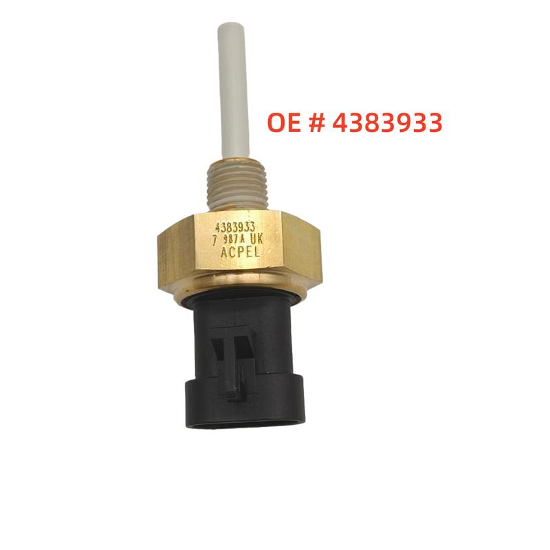 0193-0468 4383933 Excavator Accessories Temperature Sensor Low Coolant Sensor  For Cumm K19 KTA19 K38 KTA38 K50 Replacement