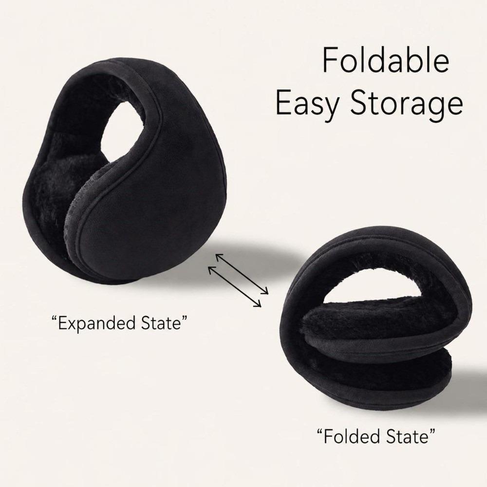 Plush Velvet Ear Muffs Thicken Padding Thicken Ear Covers New Winter Earmuffs Men Women