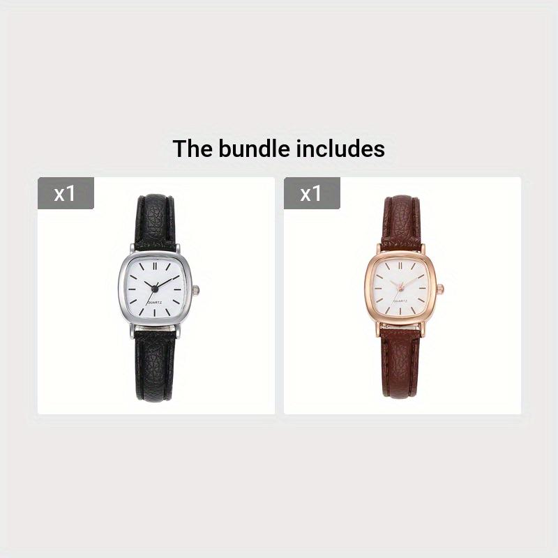 Stylish Ladies' Pu Leather Quartz Watch - Fashionable Alloy Pointer Clock with Precise Timekeeping - Ideal Gift for Women