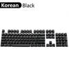 104 Pcs Universal Mechanical Keyboard Keycaps ABS OEM Height Backlit Portuguese Arabic Spanish French German For  Gaming Office