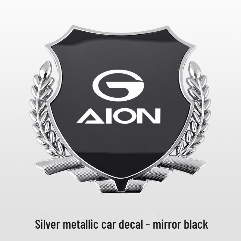 Wheat Ear Emblem Metal Body Sticker for GAC AION Cars (Y/S/V/LX)