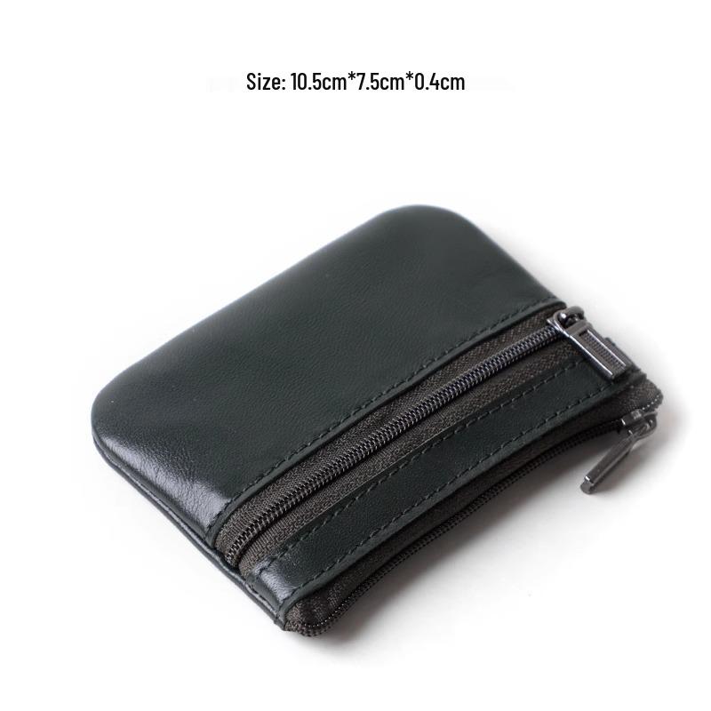 

Ретро гаманець для монет з ефектом овечої шкіри: Компактний та Портативний Гаманець на Блискавці для Чоловіків та Жінок