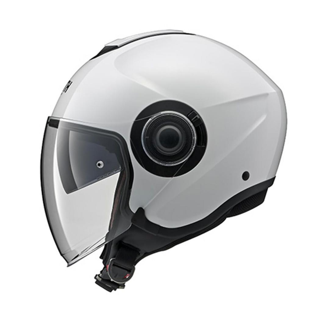 Yamaha Motorcycle Helmet Open Jet Pearl White L Size YJ-22ZENITH 90791-2372L