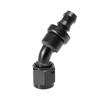 X AUTOHAUX Fitting Hose End AN6 AN Type 45 Degree