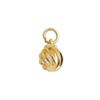 14K Gold-Filled Zircon Lantern Bell Water Drop Pendant Necklace Charm for DIY Jewelry