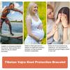 Autentický požehnaný tibetskými mnichy ručně vyrobený ochranný náramek s uzlem Dorje pro ženy i muže s talismanem