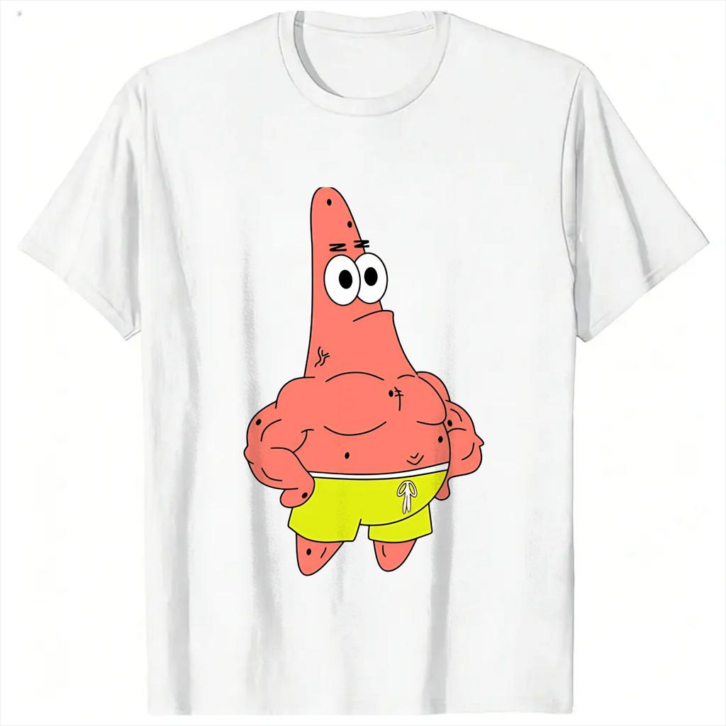 Unisex Unisexs T Shirt Bikini Bottom Gym Patrick TShirts Harajuku Summer Tee Shirt Streetwear Casual Pure Cotton Tops Gift Idea