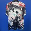 Japan National Football Jersey Anime Manga Short-sleeved Football Jersey Japan National Team Jersey