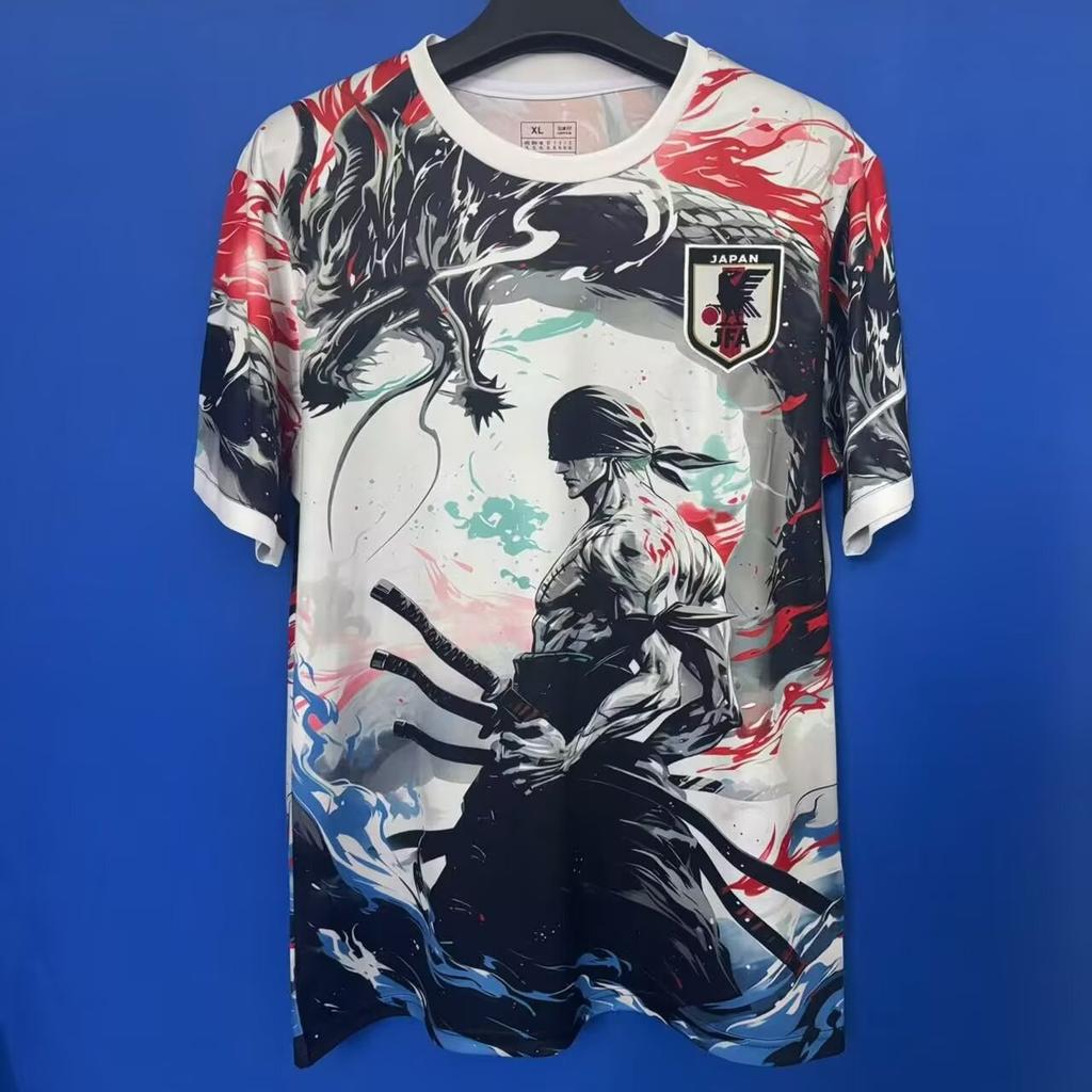 Japan National Football Jersey Anime Manga Short-sleeved Football Jersey Japan National Team Jersey