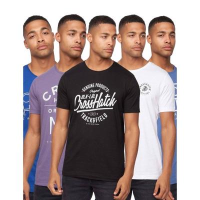 Mens Flomax Assorted Designs T-Shirt (Pack of 5)
