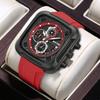Montre Extri Homme Bracelet Silicone Mode Étanche Lumineuse Calendrier Montre Quartz