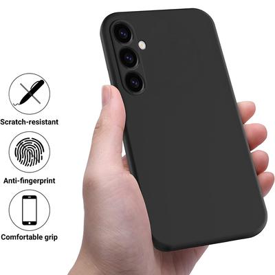 For Samsung Galaxy A25 5G (Global) (161.0 X 76.5 X 8.3mm) Phone Case Liquid Silicone Cover with Strap