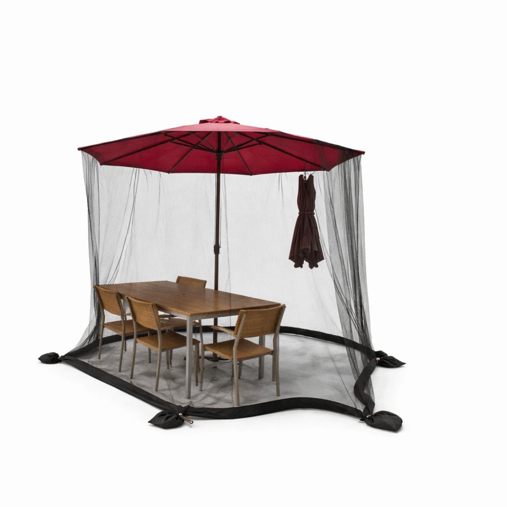 

Easy Installation Patio Umbrella Netting Breathable Gazebo Netting Outdoor Canopy Netting Garden 230x335cm-punching bag model