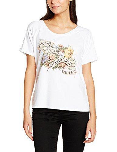 Kings Of Leon Ladies TShirt Flowers (CutOuts) (Small) S