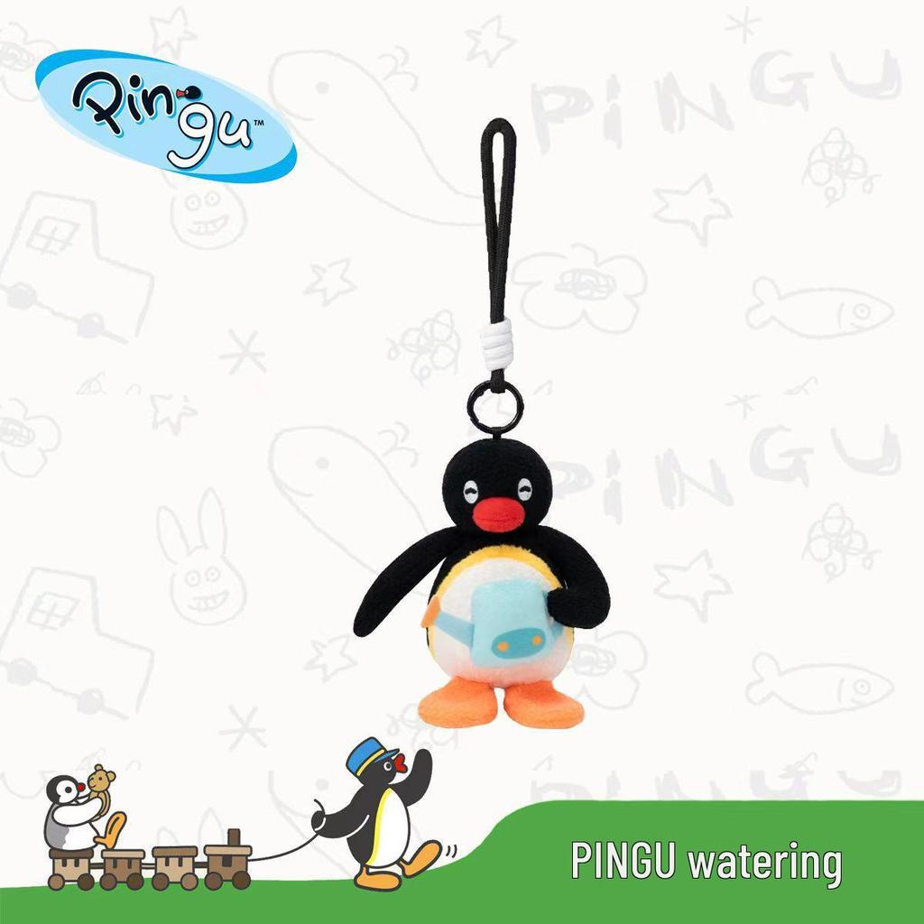 Youmai Penguin Sitting Pose Plush Toy Pinga Doll Ornament for Claw Machines