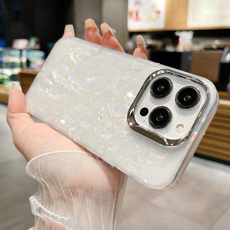 Luxus-Handyhülle mit Gradienten-Traumschalenmuster für iPhone 14Pro Max 11 12 13 15 Pro Max X XR XS Max Stoßfeste, weiche IMD-Abdeckung