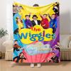 Wiggles Personalized Name Blanket Throw Personalized Blanket Durable Comfort for Nap Sofa Seaside Bedding Four Seasons Universal