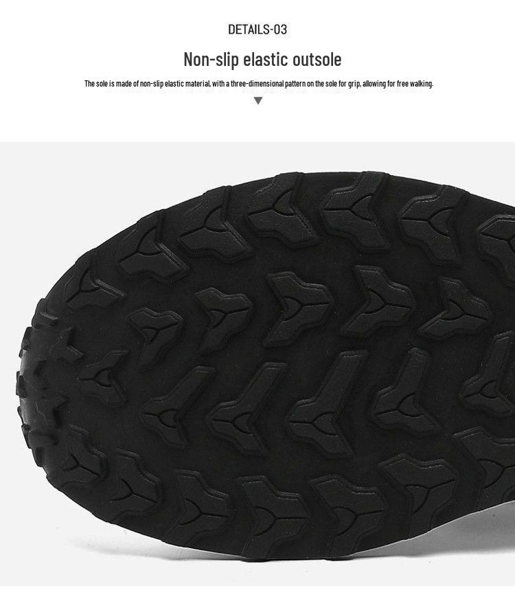 2024 Men's Mesh Breathable Casual White Shoes - Soft Sole, Versatile, Trendy Sports Sneakers