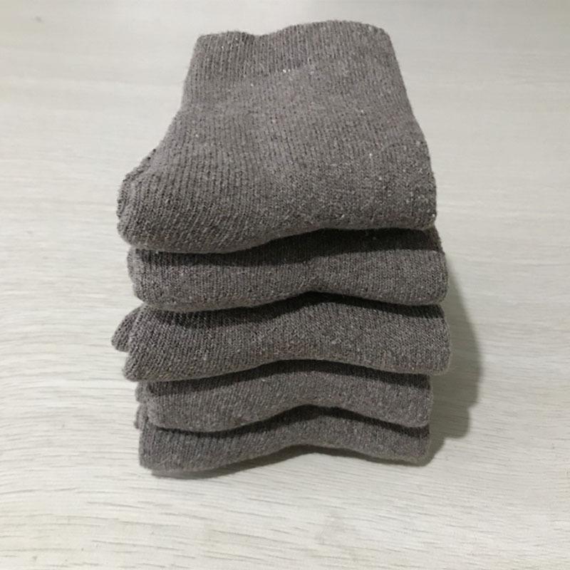 5/10 Pairs Women Double Layer Octagonal Flower Rabbit Wool Socks Autumn Winter Retro Coarse Knit Socks